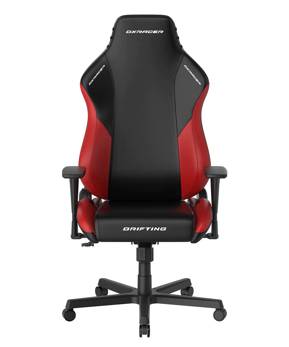 Red & Black Back Gaming Chair Plus / XL EPU Leatherette