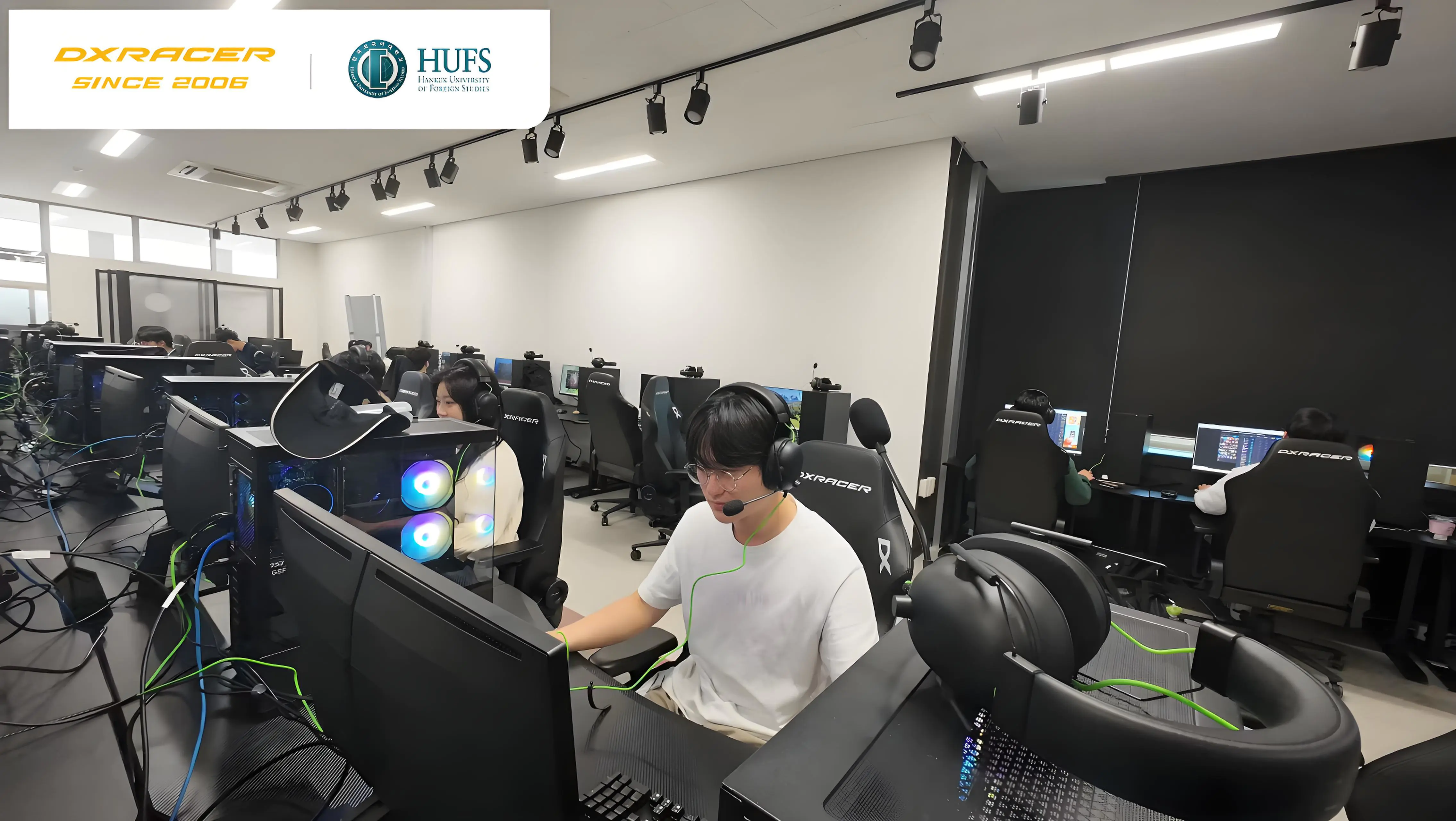 DXRACER, 한국외국어대학교 문화기술대학(C&T HUFS)과 공식 파트너십 체결