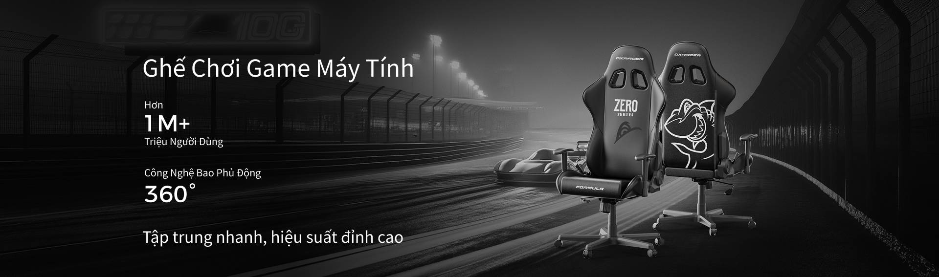 Ghế chơi game đầu tiên trên thế giới