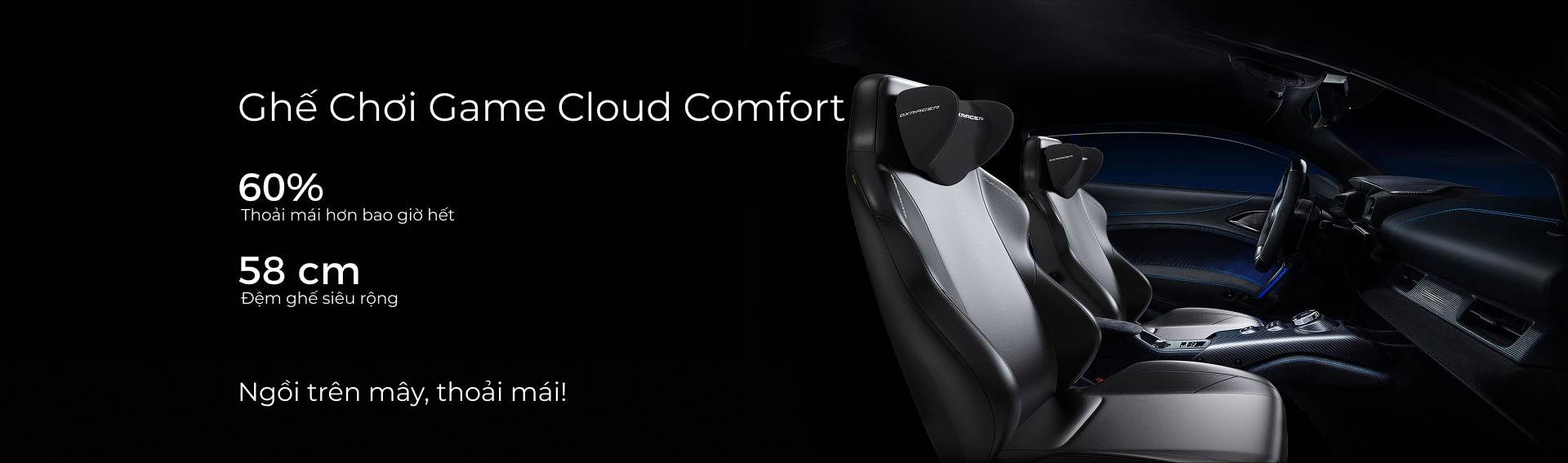 Ghế chơi game Cloud Comfort