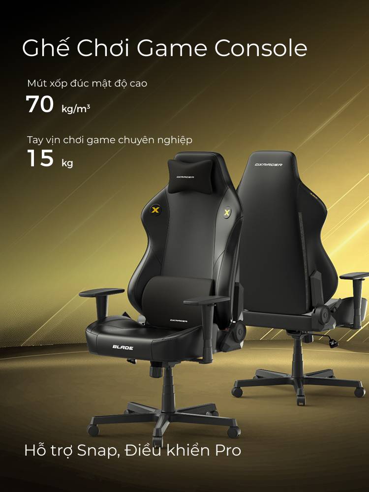 Ghế chơi game nâng cấp sự thoải mái tối ưu