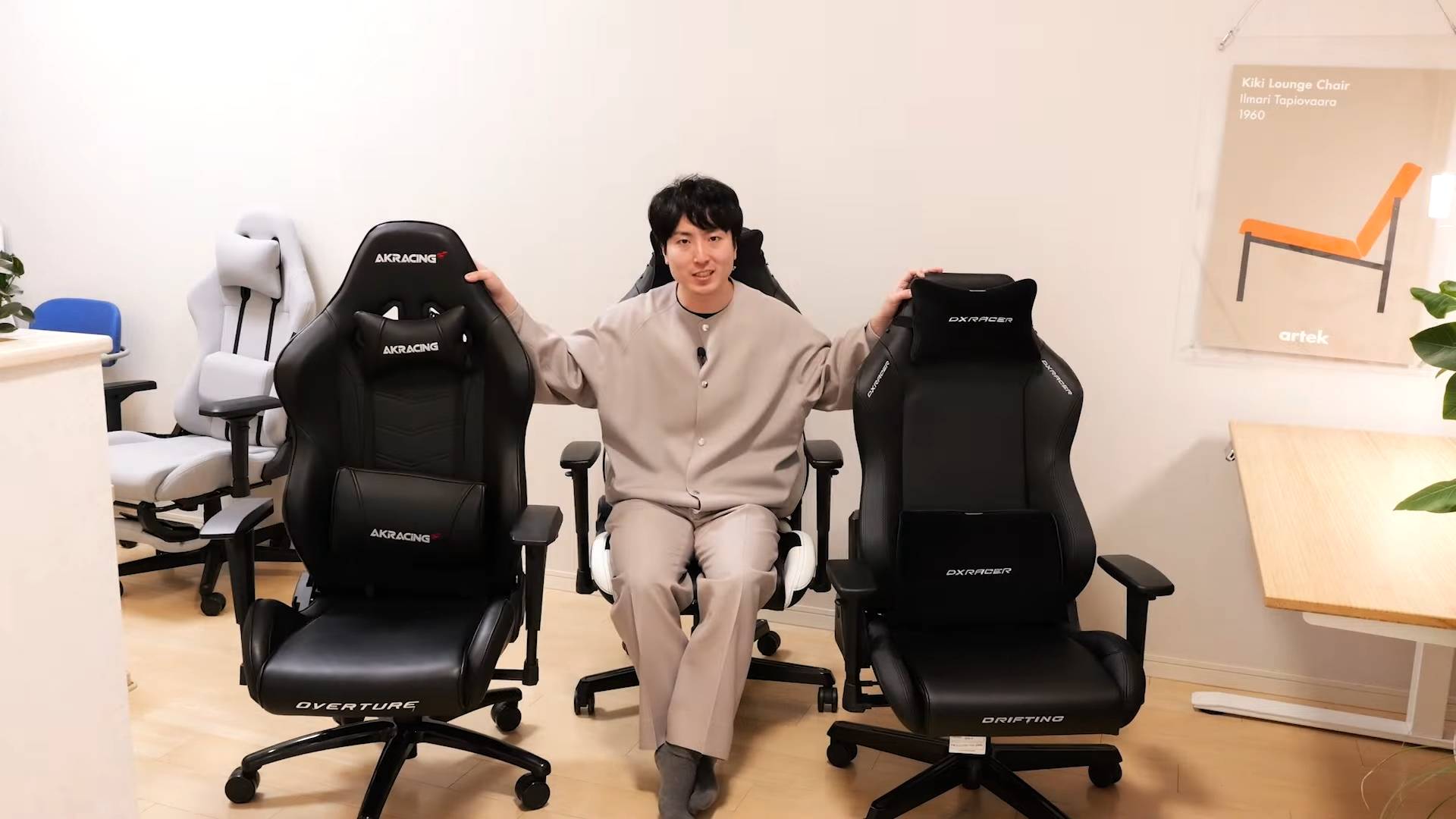 「Mr.chairsのYouTube・ブログにてご紹介いただきました。」