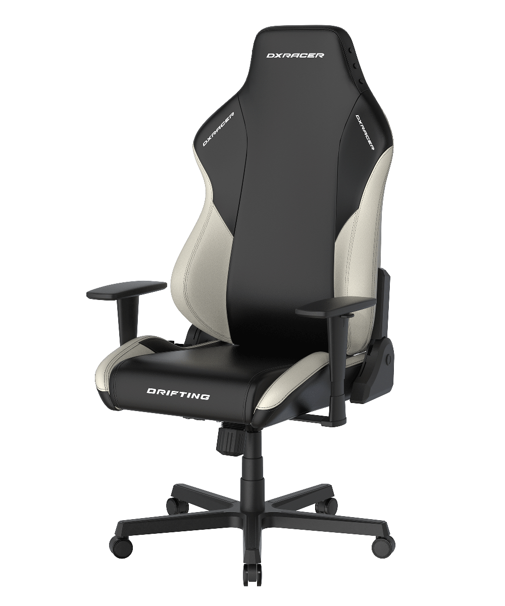 黒 & 白（背面白） ゲーミングチェア | Regular / L | EPU | Drifting シリーズ | DXRacer 日本