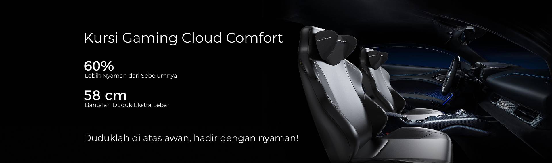 Kursi Gaming Cloud Comfort