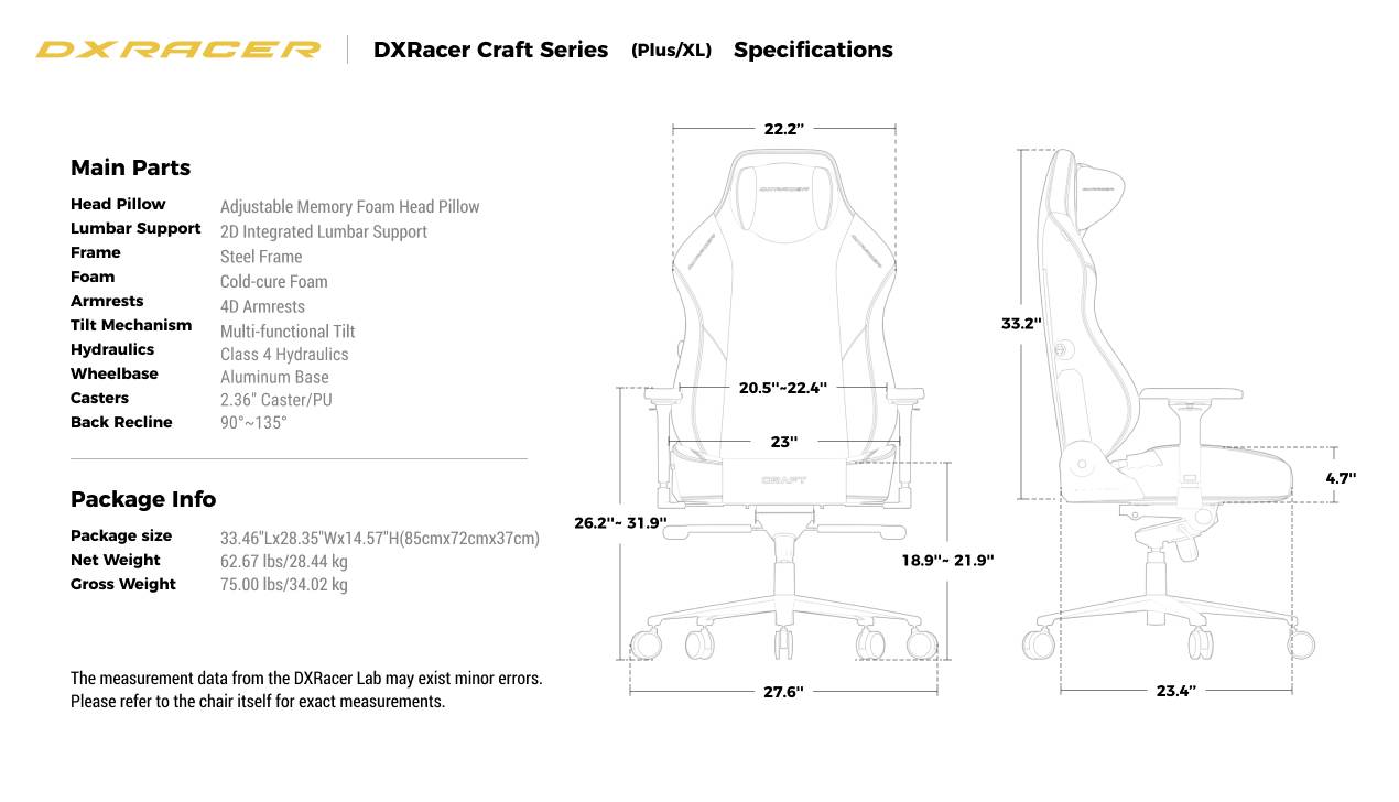 Technical Specifications(Regular/L)