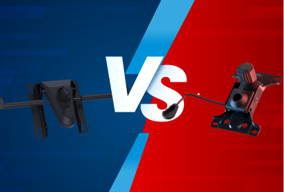 傳統傾斜機制 VS DXRACER多功能傾斜機制